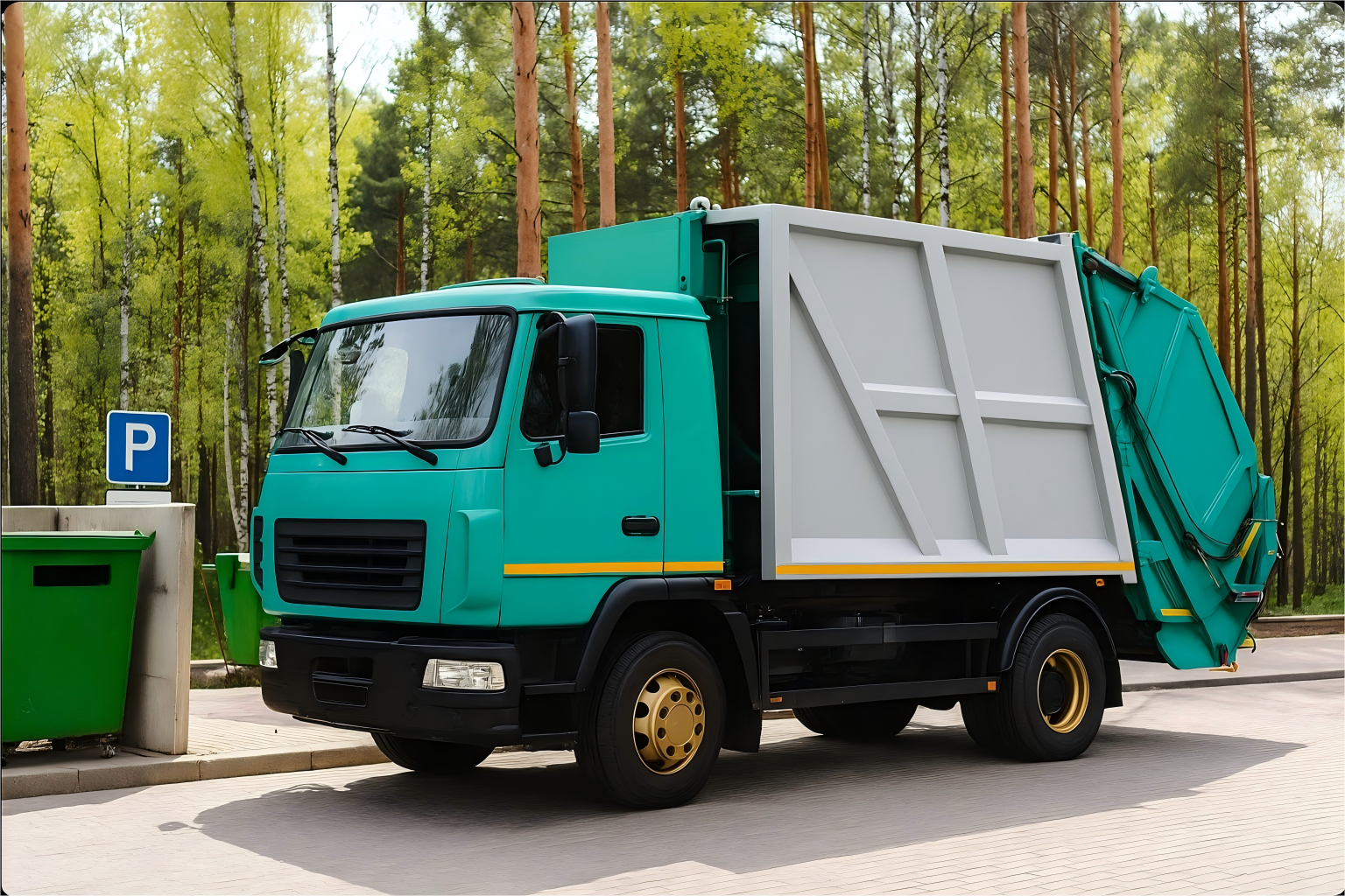 ​​ Caminhão de recusa